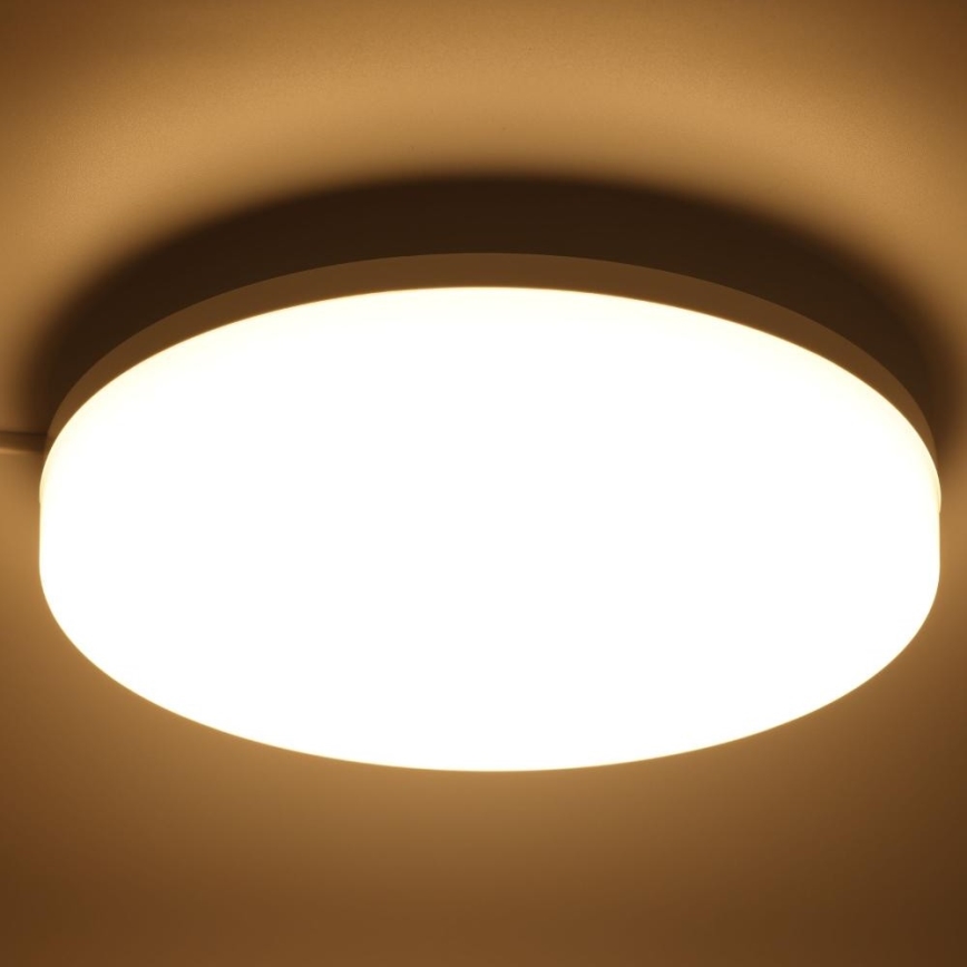LED RGBW Ljusreglerad vägglampa för badrum LED/20W/230V Wi-Fi IP44 vit