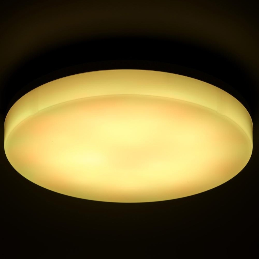 LED RGBW Ljusreglerad vägglampa för badrum LED/20W/230V Wi-Fi IP44 vit