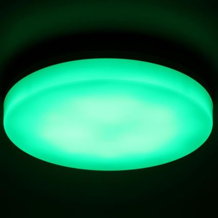 LED RGBW Ljusreglerad vägglampa för badrum LED/20W/230V Wi-Fi IP44 vit