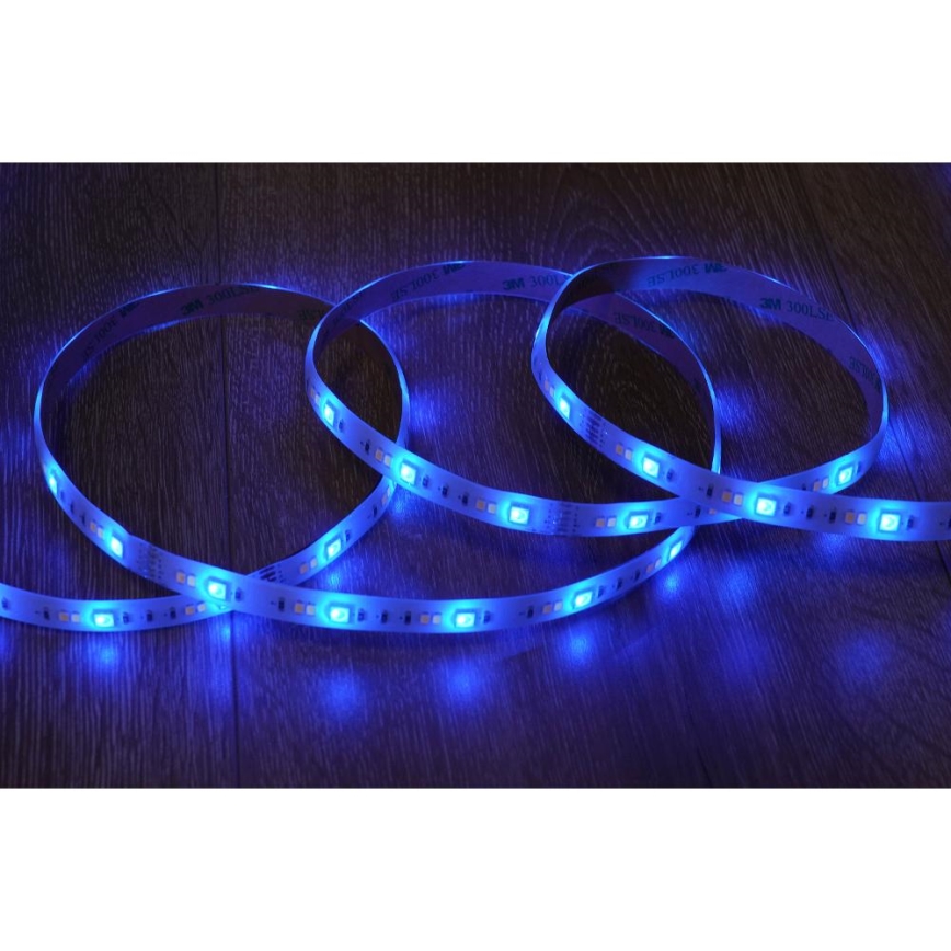 LED RGBW Smart ljusreglerad list 5m LED/230V 2700-6500K Wi-Fi Tuya + fjärrkontroll