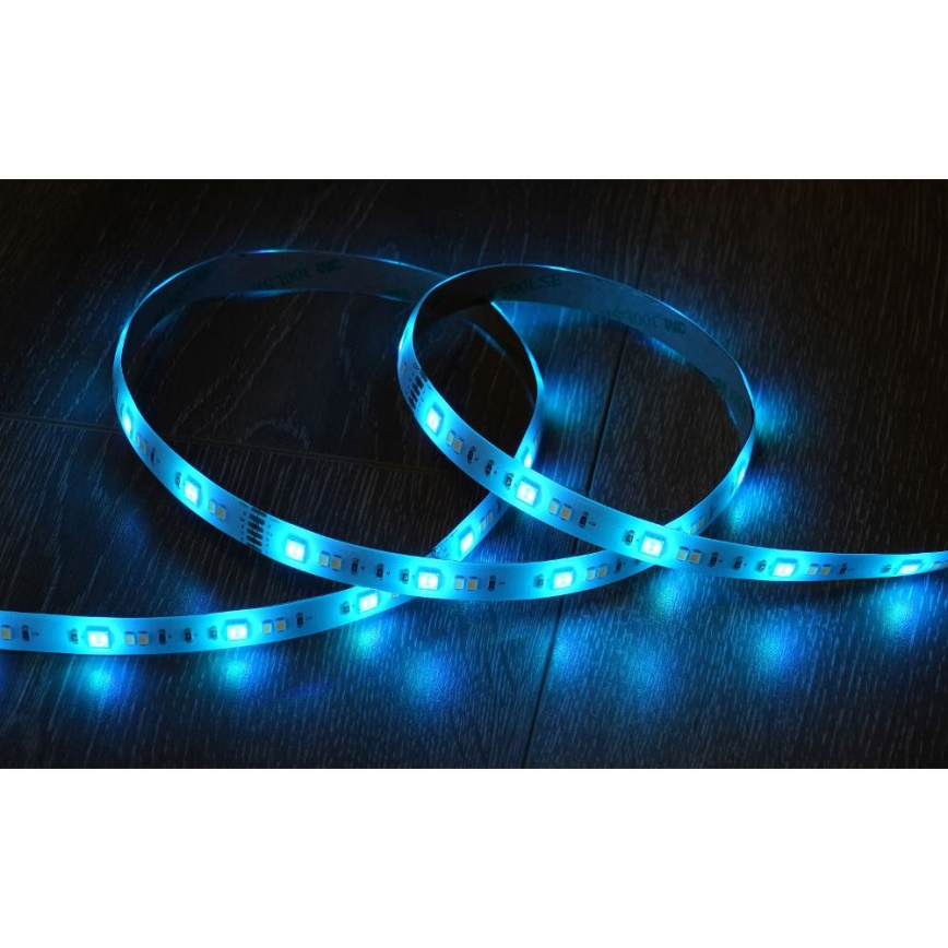 LED RGBW Smart ljusreglerad list 5m LED/230V 2700-6500K Wi-Fi Tuya + fjärrkontroll