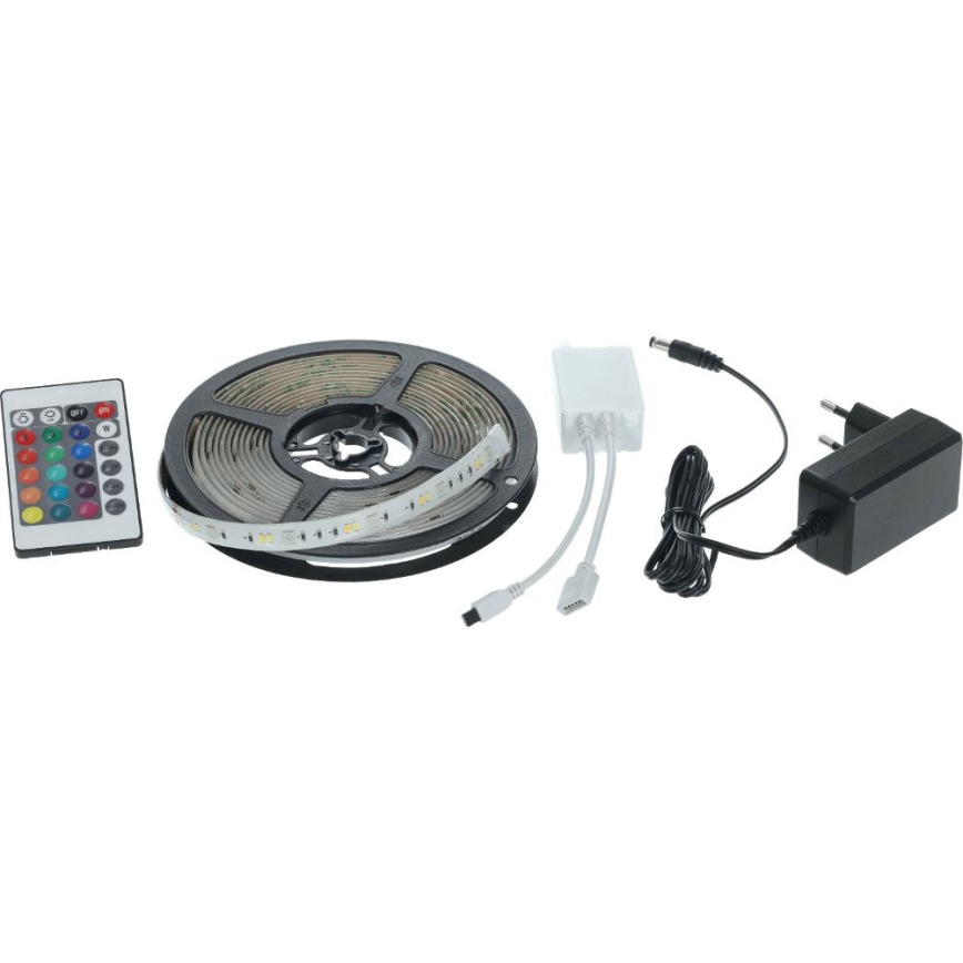 LED RGBW Smart ljusreglerad list 5m LED/230V 2700-6500K Wi-Fi Tuya + fjärrkontroll