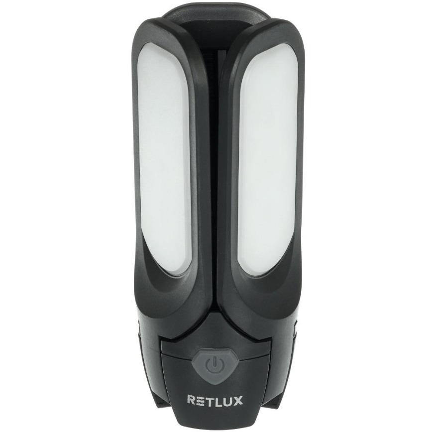 LED-uppladdningsbar campinglykta med solcellspanel LED/3W/1600 mAh IPX4