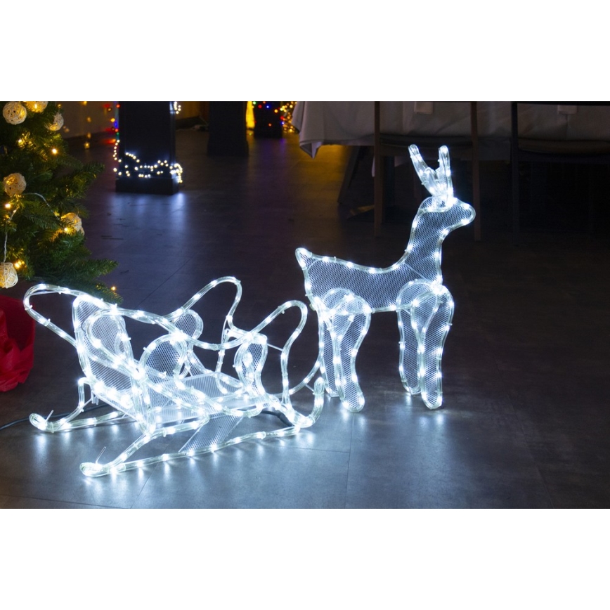 LED Utomhus juldekoration LED/12W/230V IP44 ren