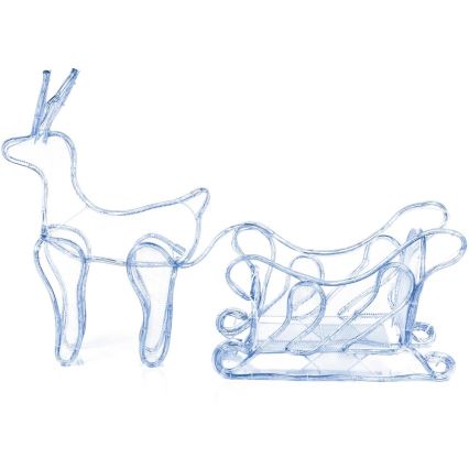 LED Utomhus juldekoration LED/12W/230V IP44 ren