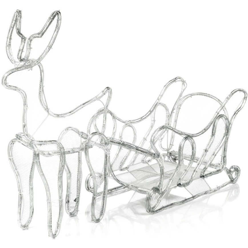 LED Utomhus juldekoration LED/12W/230V IP44 ren