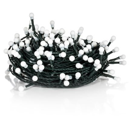 LED utomhusslinga 100xLED/8 funktioner 15 m IP44 varmvit