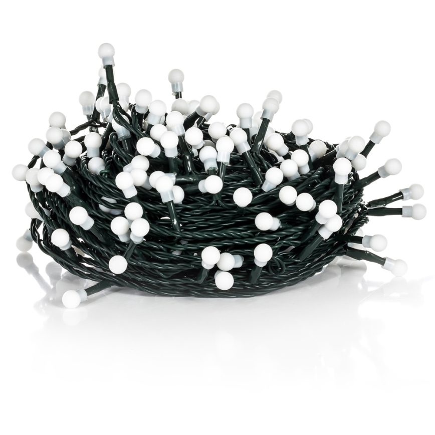 LED utomhusslinga 100xLED/8 funktioner 15 m IP44 varmvit