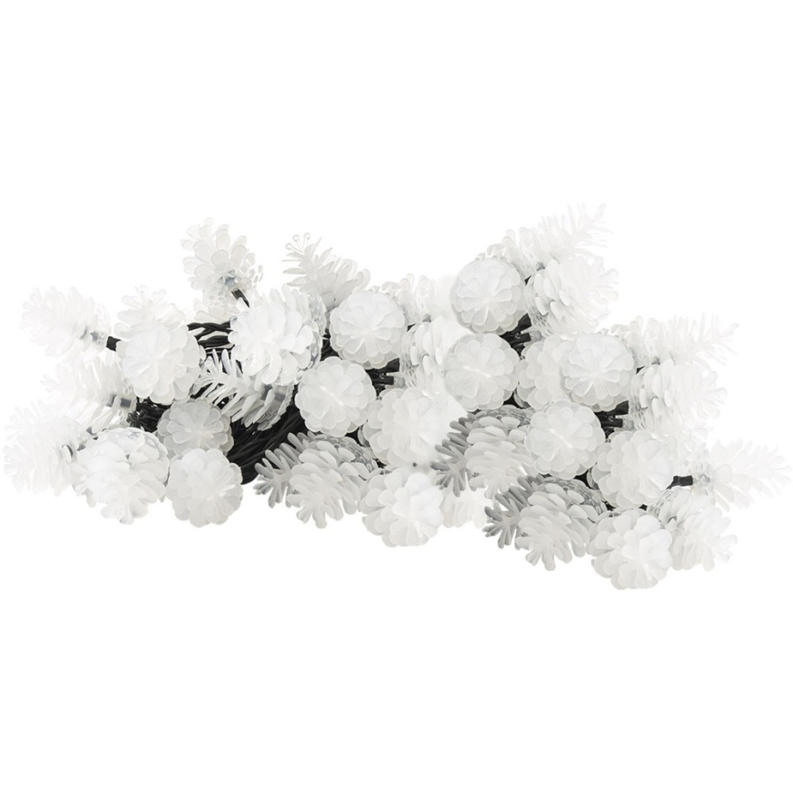 LED-ljusslinga för utomhusbruk, 80 LED / 25 m, IP44, varmvit