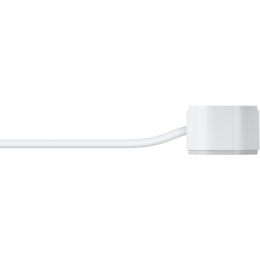 Smart förlängning kabel med strömbrytare 4Z Typ E + 2x USB-A + 1x USB-C 1,5m Wi-Fi Tuya vit