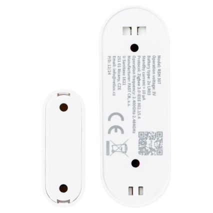 Smart fönster- och dörrsensor 2xAAA