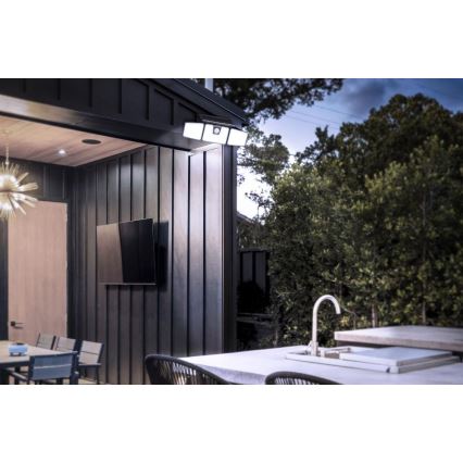 Solcellsdriven LED-reflektor med inbyggd sensor LED/6,5W/3,7V 1200 mAh IP44