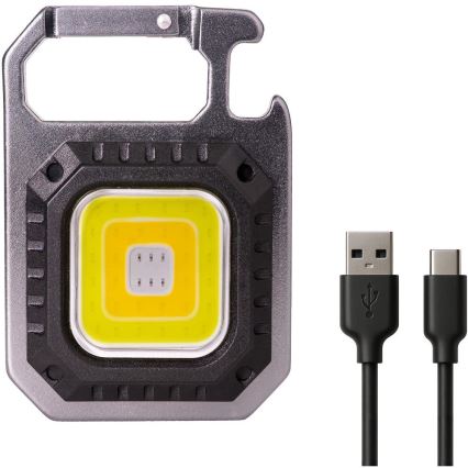 Retlux - Uppladdningsbar LED-ficklampa 5V 400 mAh IP44