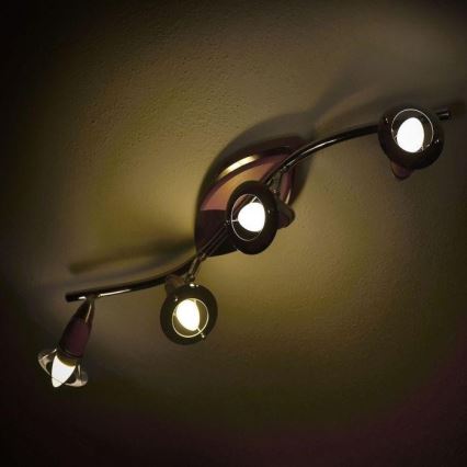 RGB Dimbar LED-lampa E14/3,5W/230V 6400K + Fjärrstyrd