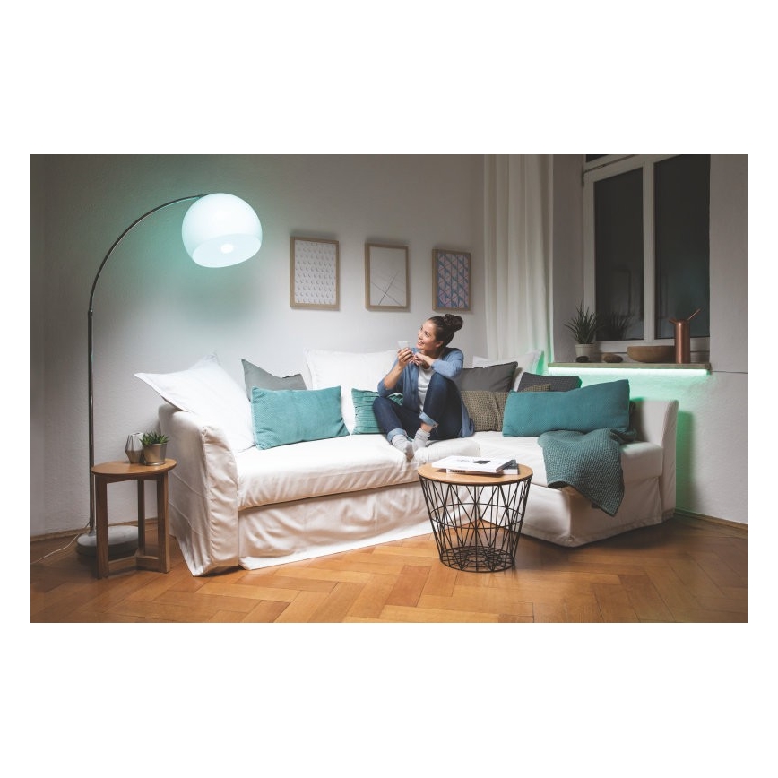 RGB Dimbar LED-lampa stjärna+ A60 E27/9W/230V 2700K - Osram