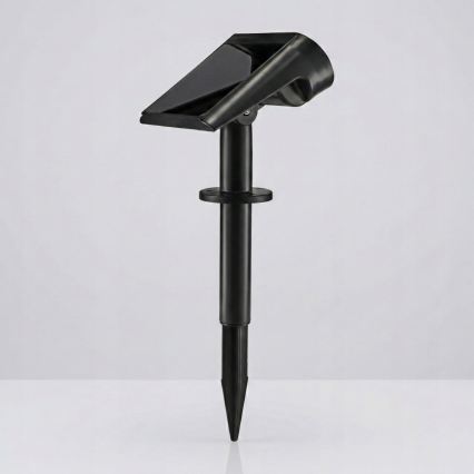 RGB-LED solcellslampa 2-i-1 LED/3,7 V 1200 mAh IP54 svart