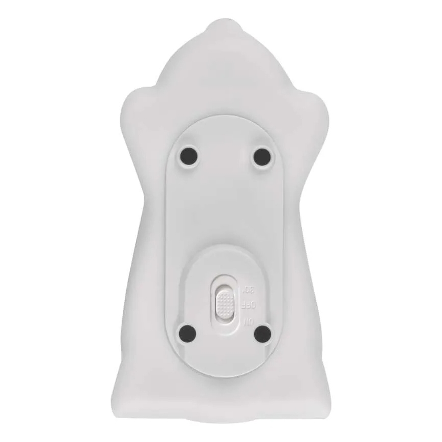 LED RGB uppladdningsbar beröringsstyrd nattlampa LED/3,7V 1200 mAh björn