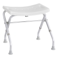 Ridder - Hopfällbar pall 50x51 cm vit