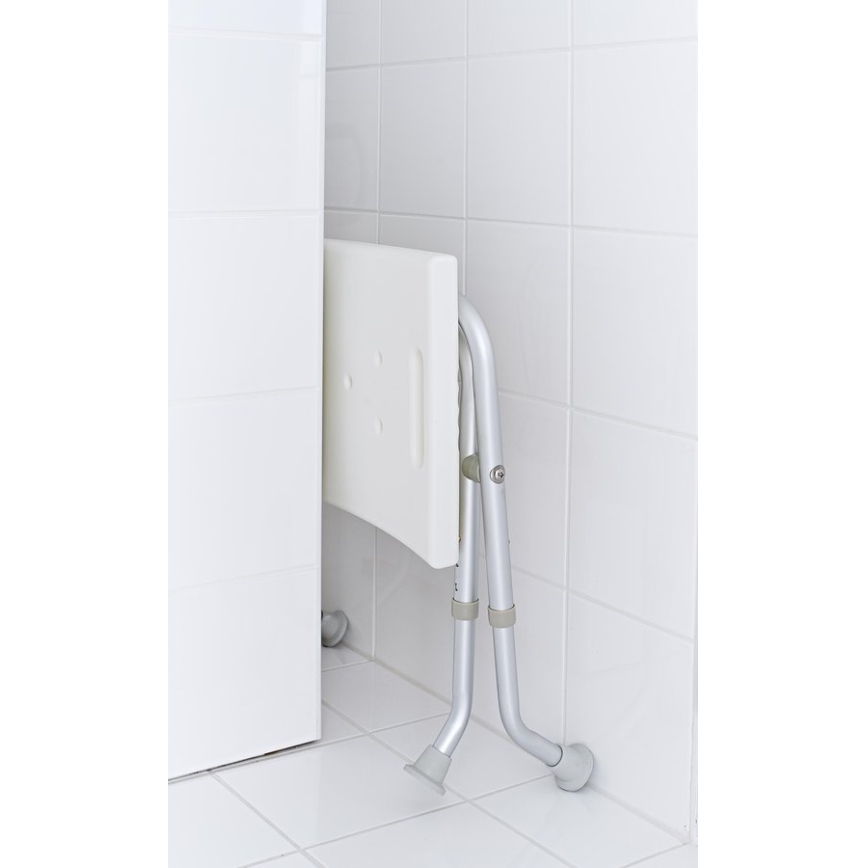 Ridder - Hopfällbar pall 50x51 cm vit