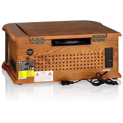 Roadstar HIF-1993D+BT- Hi-Fi med DAB/DAB+, skivspelare, CD-spelare och kassettspelare 80W/230V + fjärrkontroll