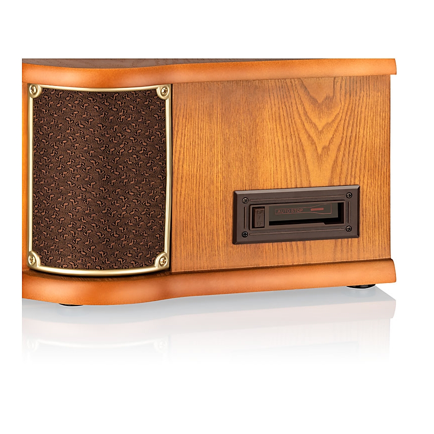 Roadstar HIF-1993D+BT- Hi-Fi med DAB/DAB+, skivspelare, CD-spelare och kassettspelare 80W/230V + fjärrkontroll