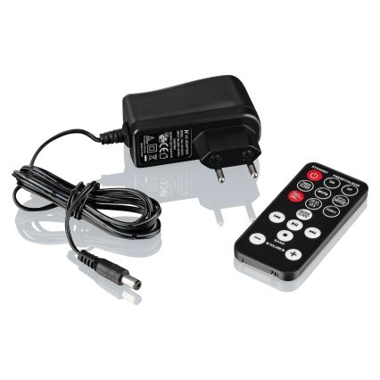 Roadstar HIF-8892 EBT - Hi-Fi-system med skivspelare, CD-spelare och kassettdäck, 64 W / 230 V + fjärrkontroll