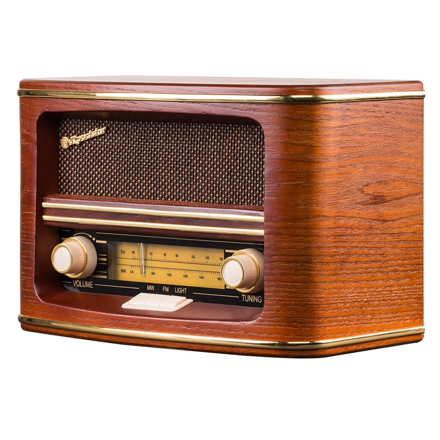 Roadstar HRA-1500/N - FM/MW-radio 24W/230V/6xLR14