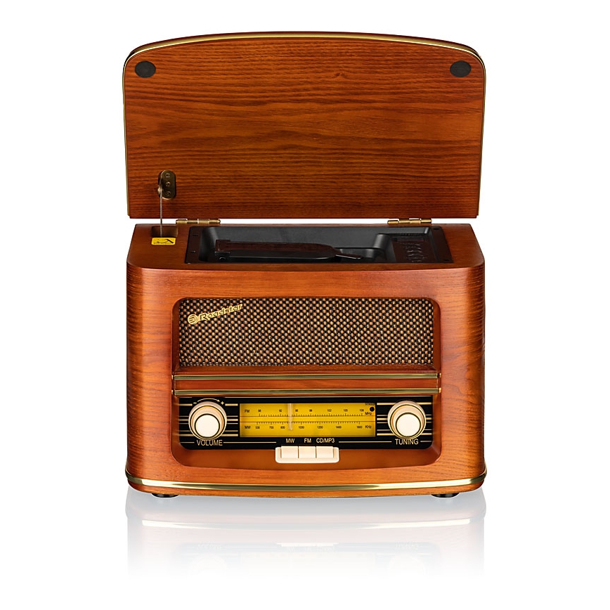 Roadstar HRA-1500UEMP - Radio med CD och USB 32W/230V + fjärrkontroll