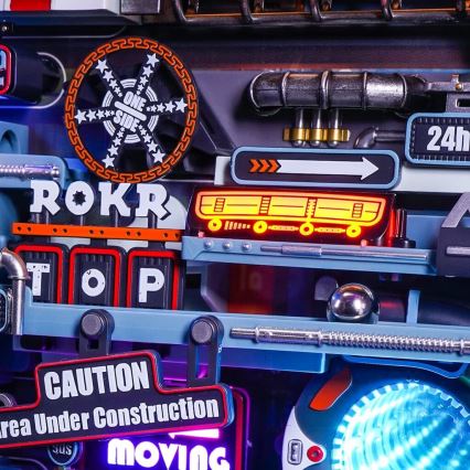 RoboTime - 3D mekanisk pusselbana för kulor Det förflutnas stad