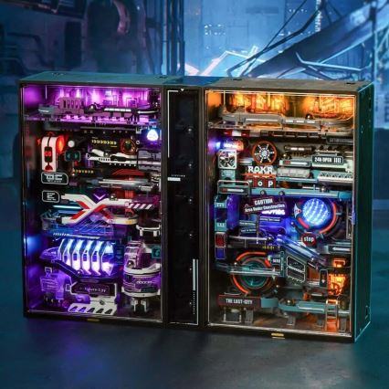 RoboTime - 3D mekanisk pusselbana för kulor Det förflutnas stad