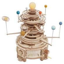 RoboTime - 3D Mekaniskt pussel i trä Planetarium