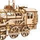 RoboTime - 3D Mekaniskt pussel i trä Steam locomotive