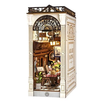 RoboTime - 3D-pussel LED Bokstöd Möte i bokpassagen 2xAAA