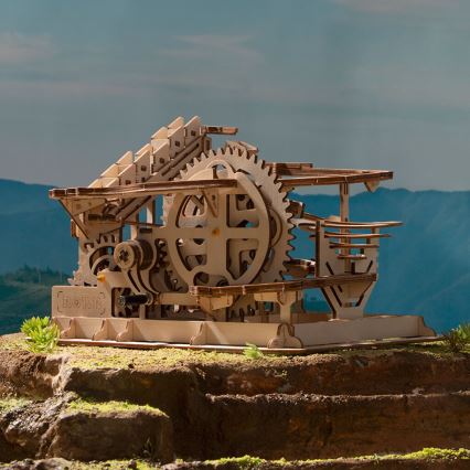 RoboTime - 3D pusselbana för kulor Spiral