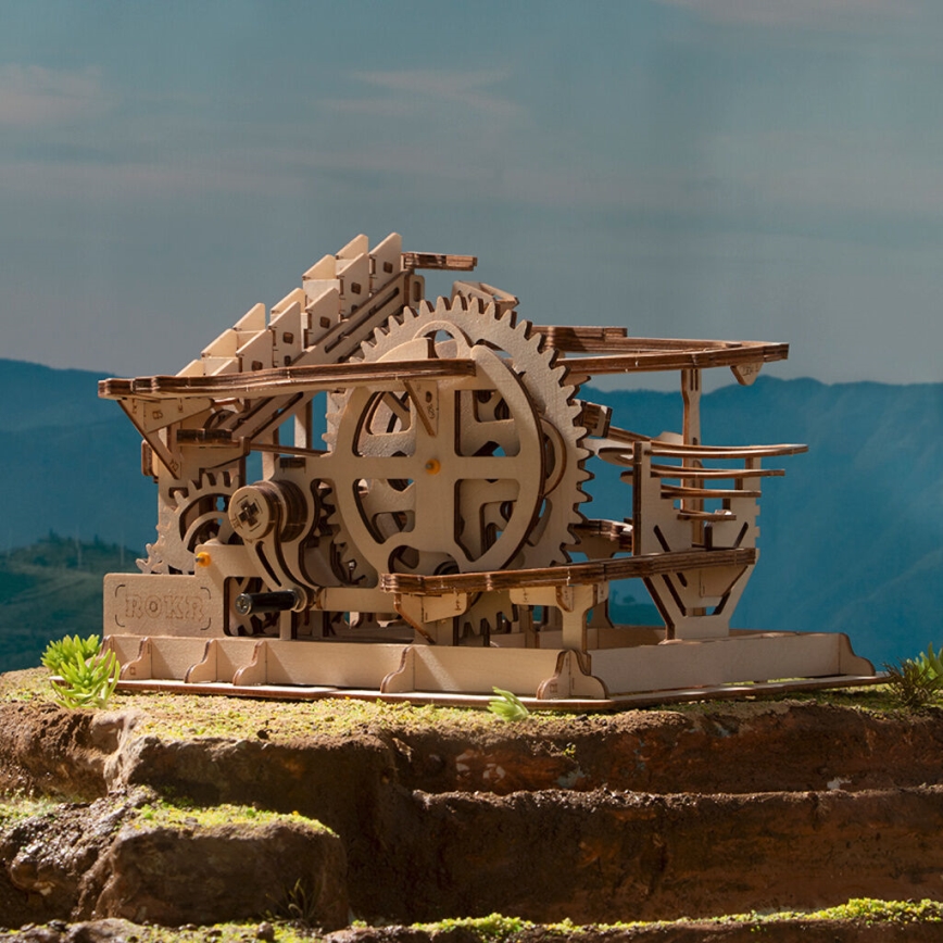 RoboTime - 3D pusselbana för kulor Spiral