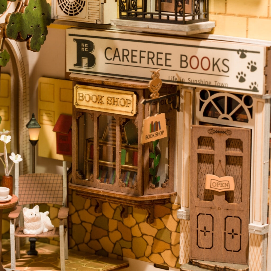 RoboTime - LED PLEASE TRANSLATE Solig stad 2xAAA