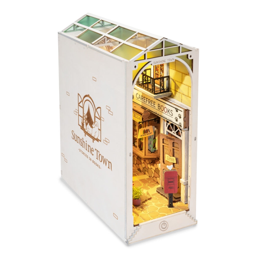 RoboTime - LED PLEASE TRANSLATE Solig stad 2xAAA