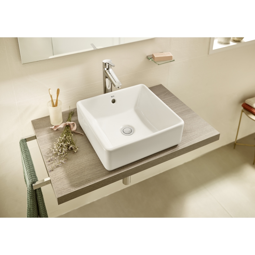 Roca A3270ML000 - Tvättställ för bänkskiva GAP 39x37 cm keramik/vit