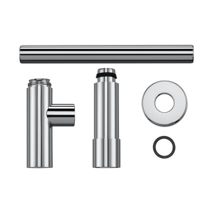 Roca A506403110 - Rund tvättställssifon ROCA i blank krom