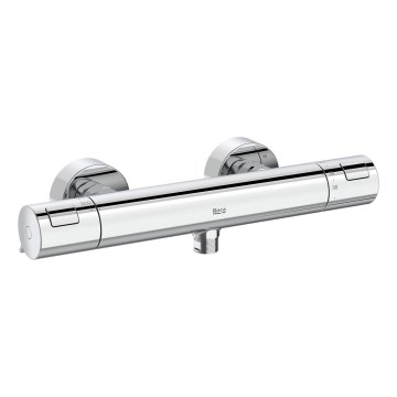Roca A5A2E18C00 - Termostatblandare för dusch T-500 i blank krom