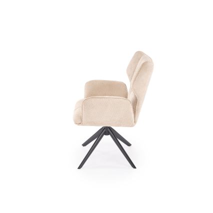 Roterbar matstol CIELO 1 st beige