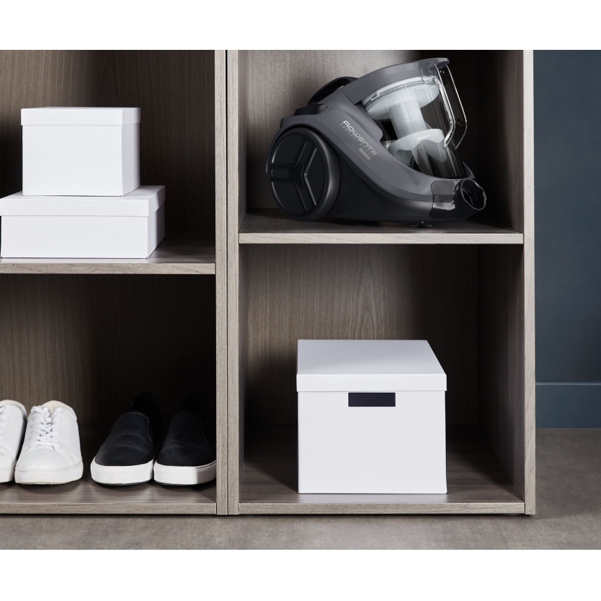 Rowenta - Dammsugare utan påse COMPACT POWER 1,5l 750W/230V grå