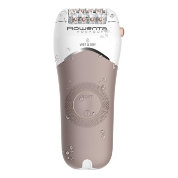 Rowenta - Epilator WET&DRY 4,5 W/5 V 600 mAh beige/guld