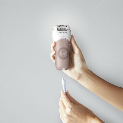 Rowenta - Epilator WET&DRY 4,5 W/5 V 600 mAh beige/guld