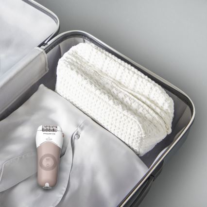 Rowenta - Epilator WET&DRY 4,5 W/5 V 600 mAh beige/guld