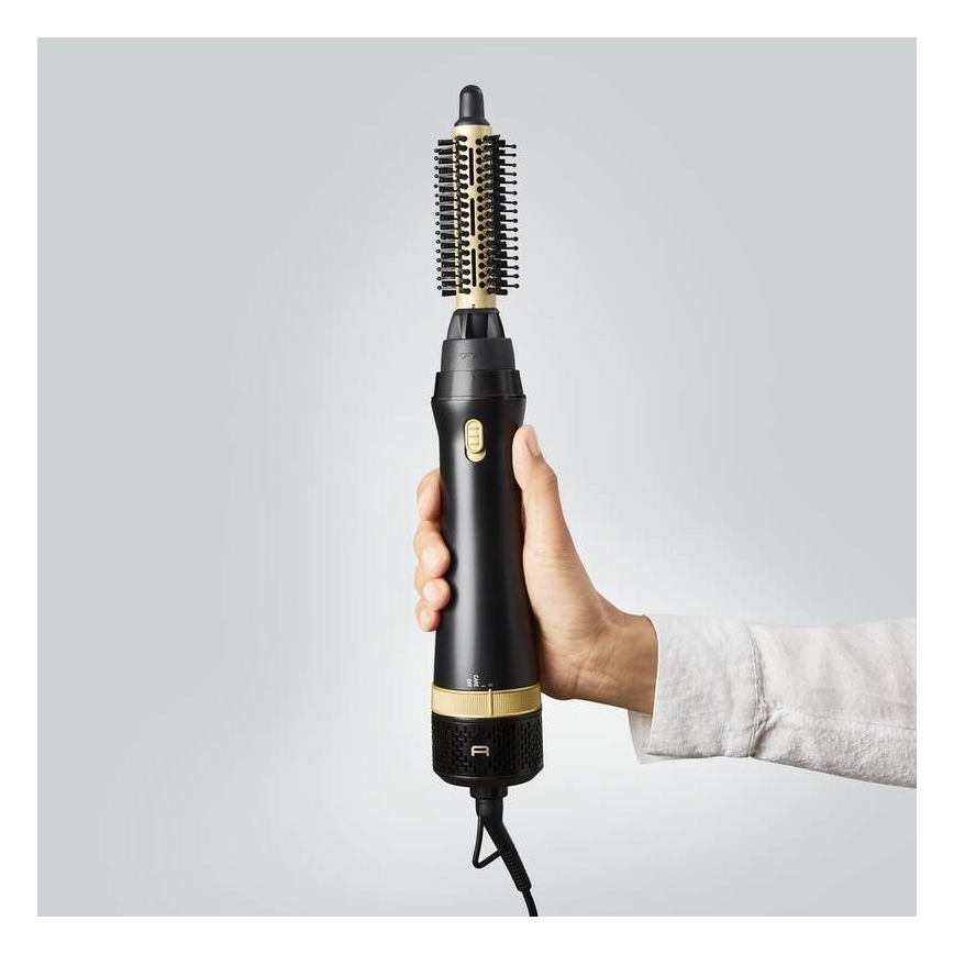 Rowenta - Värmeborste EXPRESS STYLE 800W/230V svart/guld