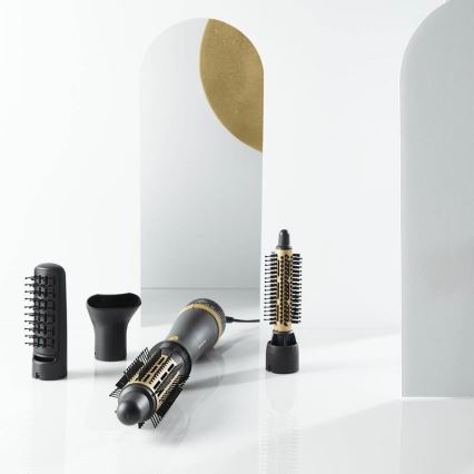 Rowenta - Värmeborste EXPRESS STYLE 800W/230V svart/guld