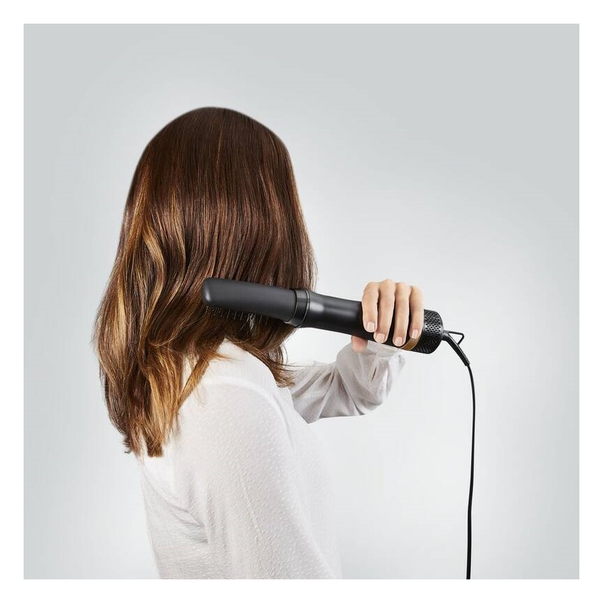 Rowenta - Värmeborste EXPRESS STYLE 800W/230V svart/guld