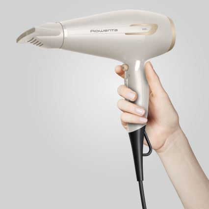 Rowenta - Hårtork PRO POWER 2200W/230V krämfärgad