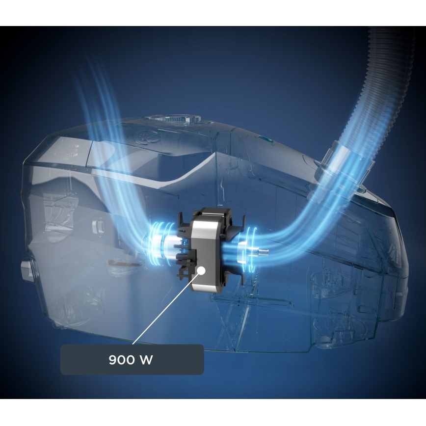 Rowenta - Påsdammsugare GREEN FORCE MAX ECO TOTAL CLASSIC 900W/230V svart